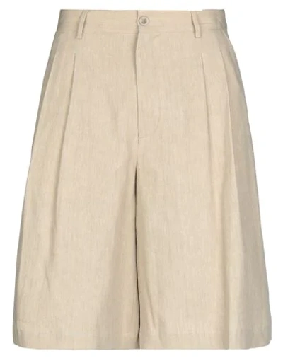 Shop Maison Margiela Shorts & Bermuda Shorts In Beige