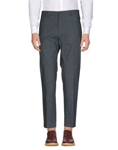 Shop Dolce & Gabbana Casual Pants In Dark Blue