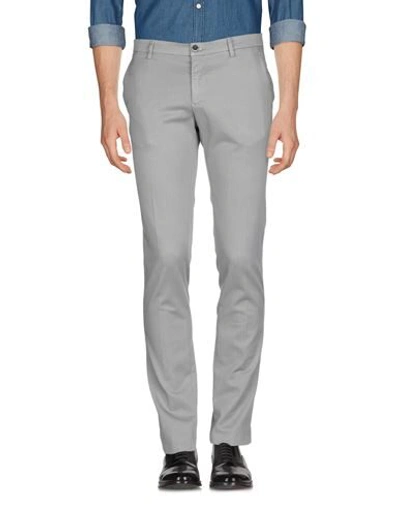 Shop Mason's Man Pants Grey Size 38 Cotton, Elastane