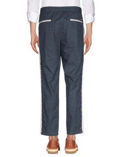 Shop Dolce & Gabbana Casual Pants In Dark Blue