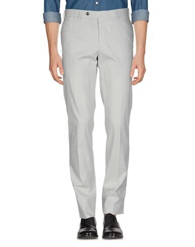 Shop Pt Torino Pants In Light Grey