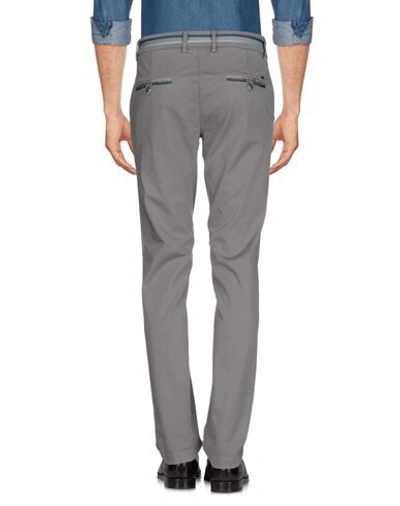 Shop Mason's Man Pants Lead Size 32 Cotton, Elastane In Grey