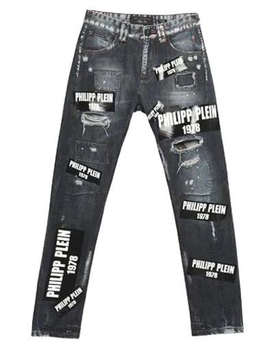 Shop Philipp Plein Jeans In Blue