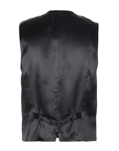 Shop Dolce & Gabbana Man Tailored Vest Steel Grey Size 44 Alpaca Wool, Cotton, Polyamide