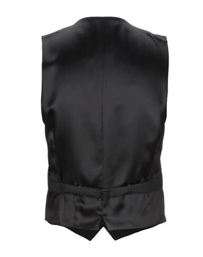 Shop Dolce & Gabbana Vests In Steel Grey