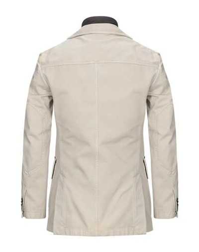 Shop Lubiam Suit Jackets In Beige