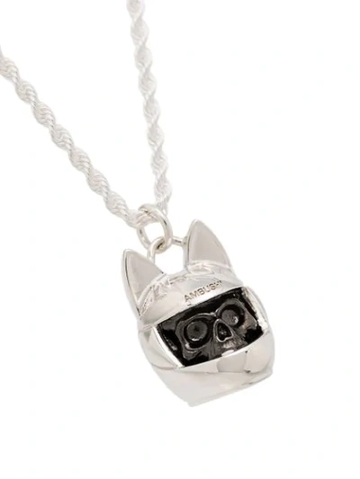 Shop Ambush Cat Necklace In Silver