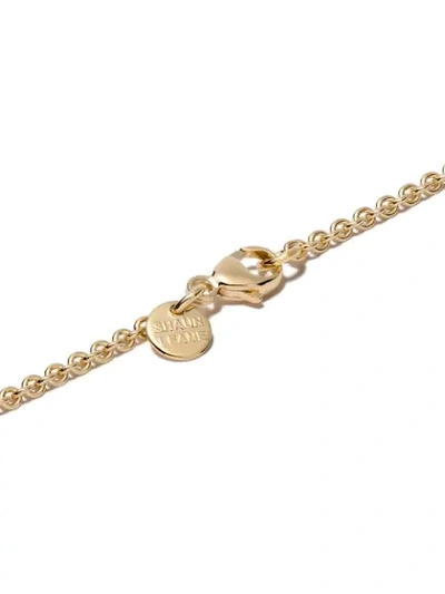 Shaun Leane Arc T-bar Necklace In Yellow Gold Vermeil