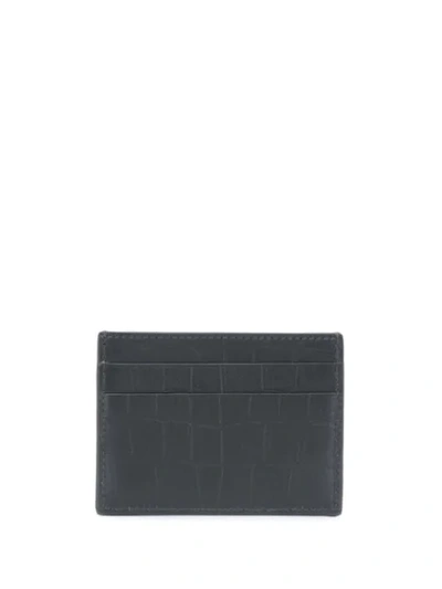 Shop Balenciaga B Cardholder In Grey