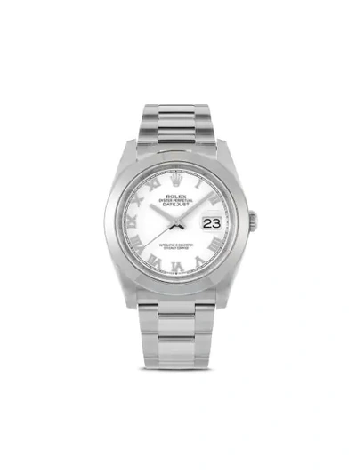 Shop Rolex 2020 Unworn Oyster Perpetual Datejust 41mm In White