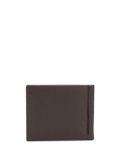 Shop Orciani Bifold Cardholder In Brown