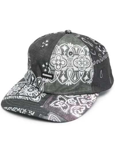 Neighborhood Dad-b Bandana Print E-cap In Black | ModeSens