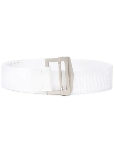 Shop Ambush Adjustable Buckle Belt In White