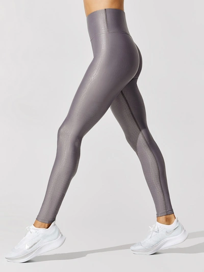 Carbon38 Takara Shine High Rise Leggings Women's M Gray Full-Length
