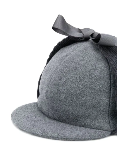 Shop Anglozine Don Deerstalker Hat In Grey