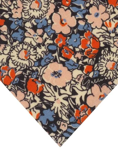 X LIBERTY 花卉领带