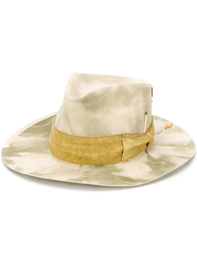 Shop Nick Fouquet Samos Camouflage Hat In Neutrals