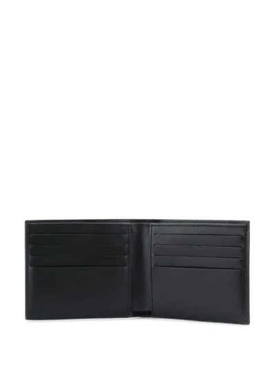Shop Givenchy Refracted Logo Print Wallet In Black