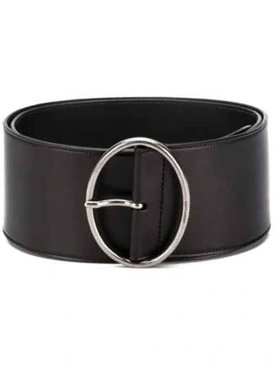 OVAL BUCKLE ADJUSTABLE BELT