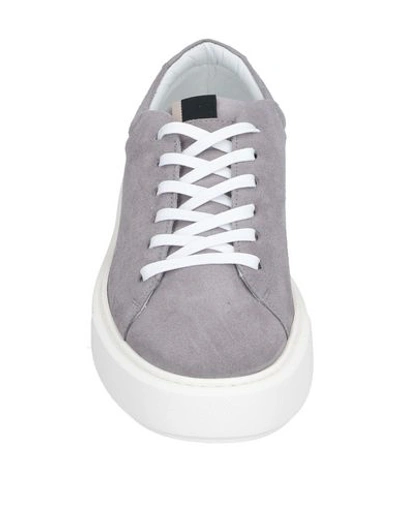 Shop Low Brand Man Sneakers Grey Size 11 Soft Leather
