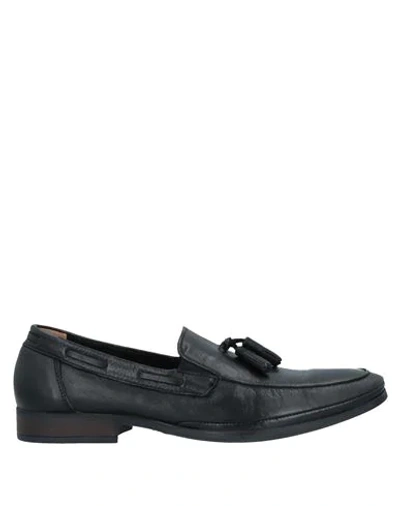 Shop Cafènoir Man Loafers Black Size 7 Soft Leather
