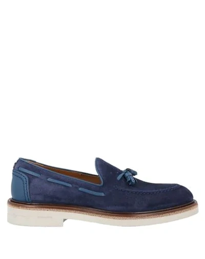 Shop Brimarts Loafers In Dark Blue