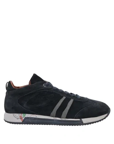 Shop Alberto Guardiani Sneakers In Black