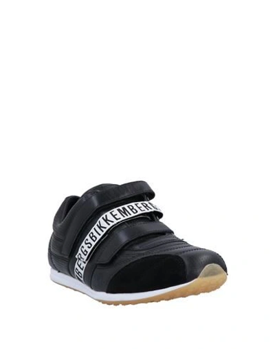 Bikkembergs Men's Bannon Perforated Velcro Sneakers In Black | ModeSens