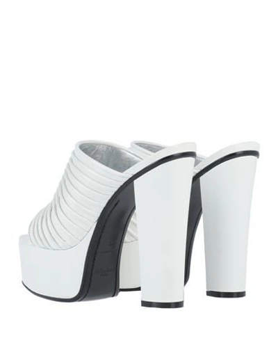 Shop Givenchy Sandals In White