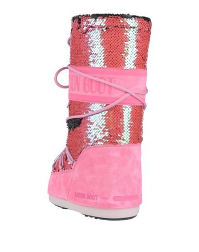 Shop Moon Boot Après-ski In Pink