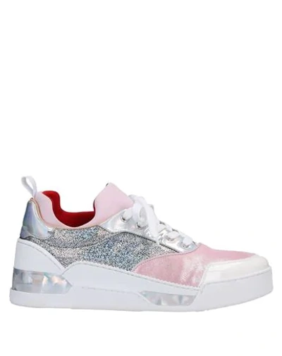Shop Christian Louboutin Sneakers In Pink