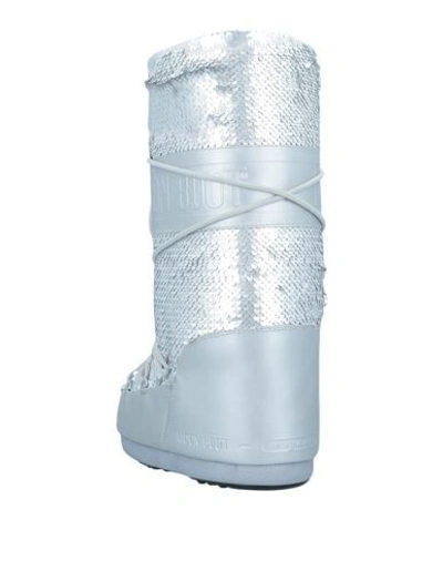 Shop Moon Boot Knee Boots In Silver