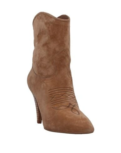 Shop Lola Cruz Ankle Boots In Camel