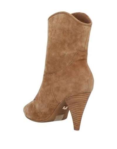 Shop Lola Cruz Ankle Boots In Sand