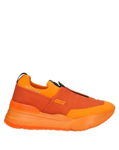 Shop Ruco Line Rucoline Woman Sneakers Orange Size 8 Textile Fibers
