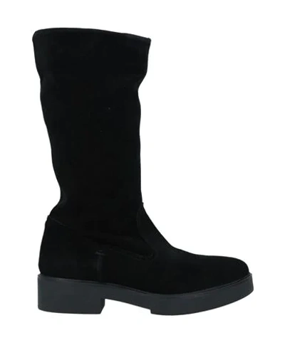 Shop Cafènoir Woman Boot Black Size 6 Soft Leather