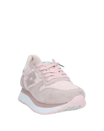 Shop Lotto Leggenda Sneakers In Pink