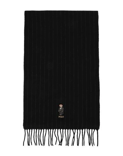 Shop Polo Ralph Lauren Scarves In Black