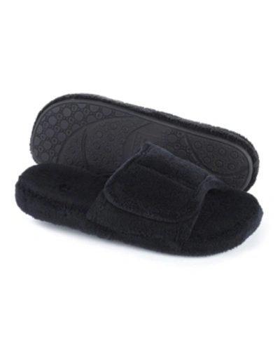 Shop Acorn Men's Spa Slide Comfort Slippers In Black