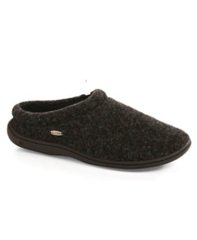 Shop Acorn Men's Digby Gore Comfort Slippers In Black Tweed