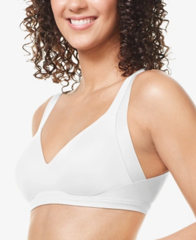  Warners Womens No Side Effects Underarm And Back-Smoothing  Comfort Wireless Lightly Lined T-Shirt Bra Ra2231a