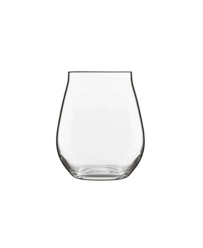 Shop Luigi Bormioli Vinea 14.5 oz Trebbiano Stemless Wine Glasses, Set Of 2 In Clear