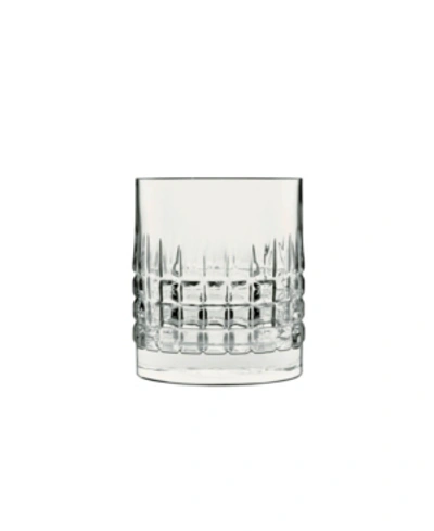 Shop Luigi Bormioli Mixology 12.75 oz Charme Double Old Fashion Glasses, Set Of 4 In Clear