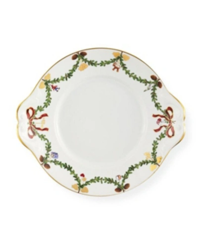 Shop Royal Copenhagen Star Fluted Christmas Dish, 10.75" L In Multi