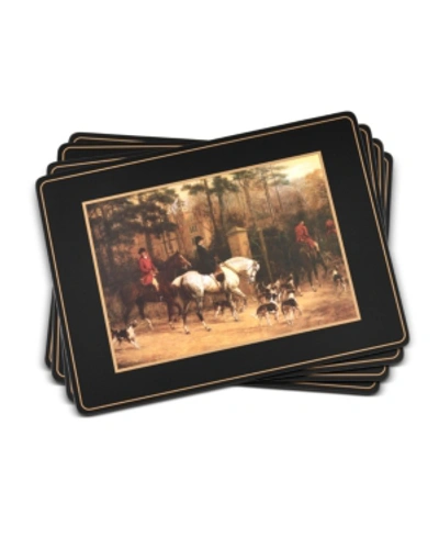 Shop Pimpernel Tally Ho Placemats, Set Of 4 In Multi
