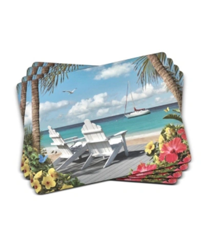 Shop Pimpernel In The Sunshine Placemats, Set Of 4 In Multi