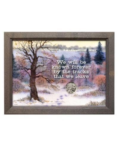 Shop American Coin Treasures Tracks With Buffalo Nickel Coin With Frame