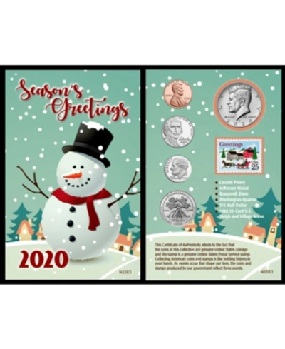 Shop American Coin Treasures Snowman Year To Remember 2020 Coin Christmas Card