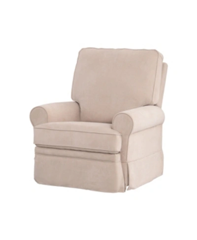 Shop Abbyson Living Mason Recliner In Ivory