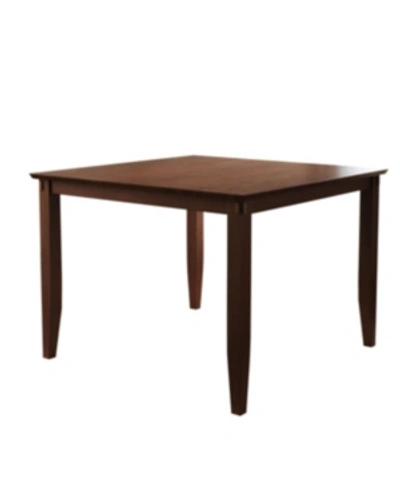 Shop Abbyson Living Helen Dining Table In Dark Brown